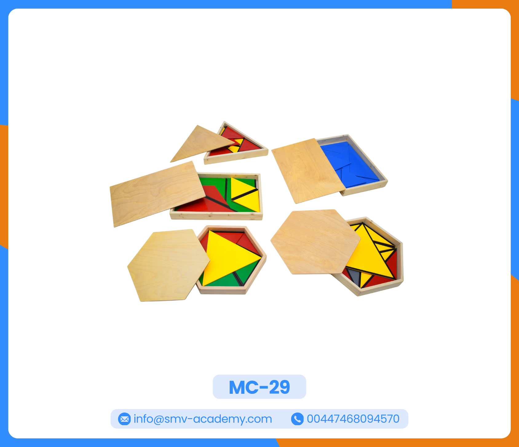 مثلثات البناء | Montessori Constructive Triangles